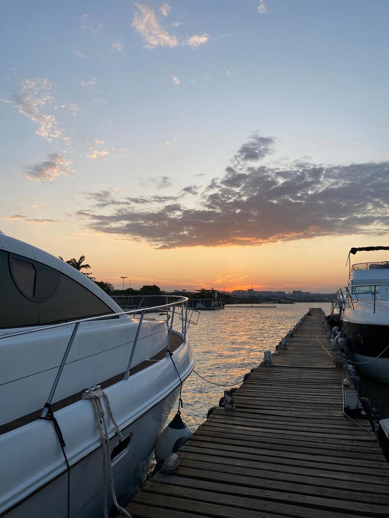 Apartamento Lindo Com Vista Lago Бразилиа Экстерьер фото
